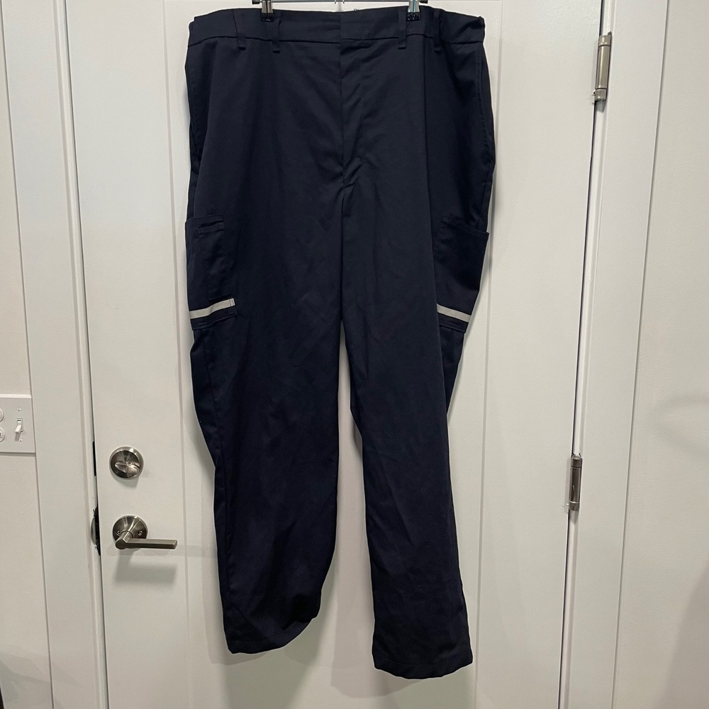 FedEx Stan Herman Image Authority Navy Cargo Work Pants 46R-32 FD28312 Mens